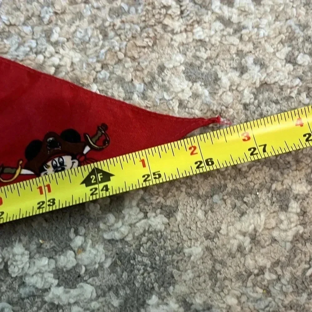 Pirates of the Caribbean Bandana Handkerchief Mickey Disney Tie Wrap